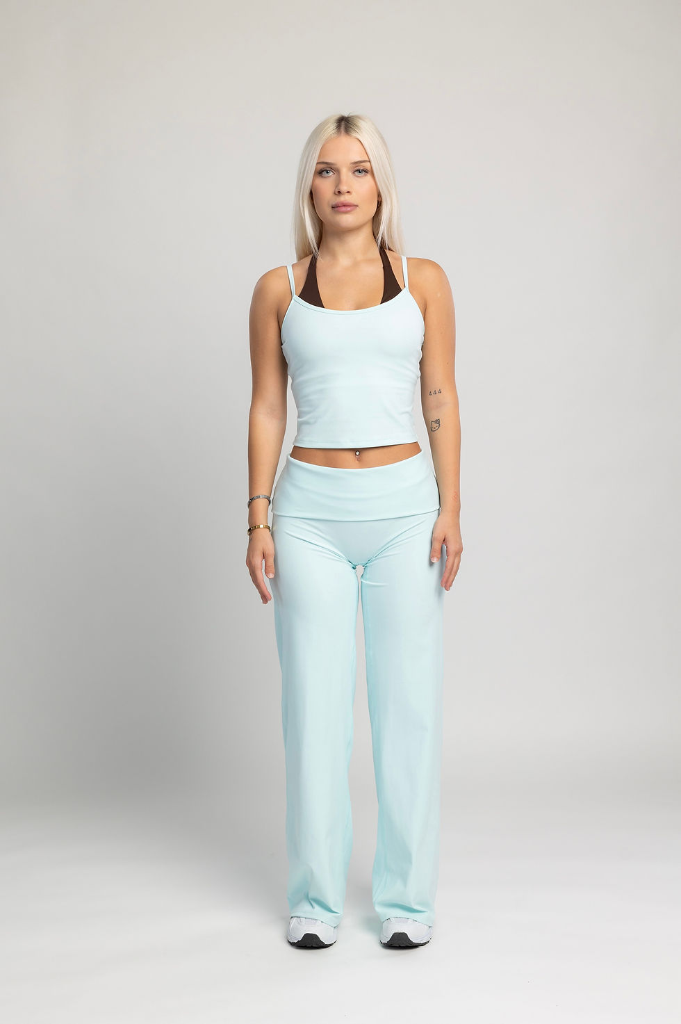 Thumbnail: Mint ice wide-leg trousers