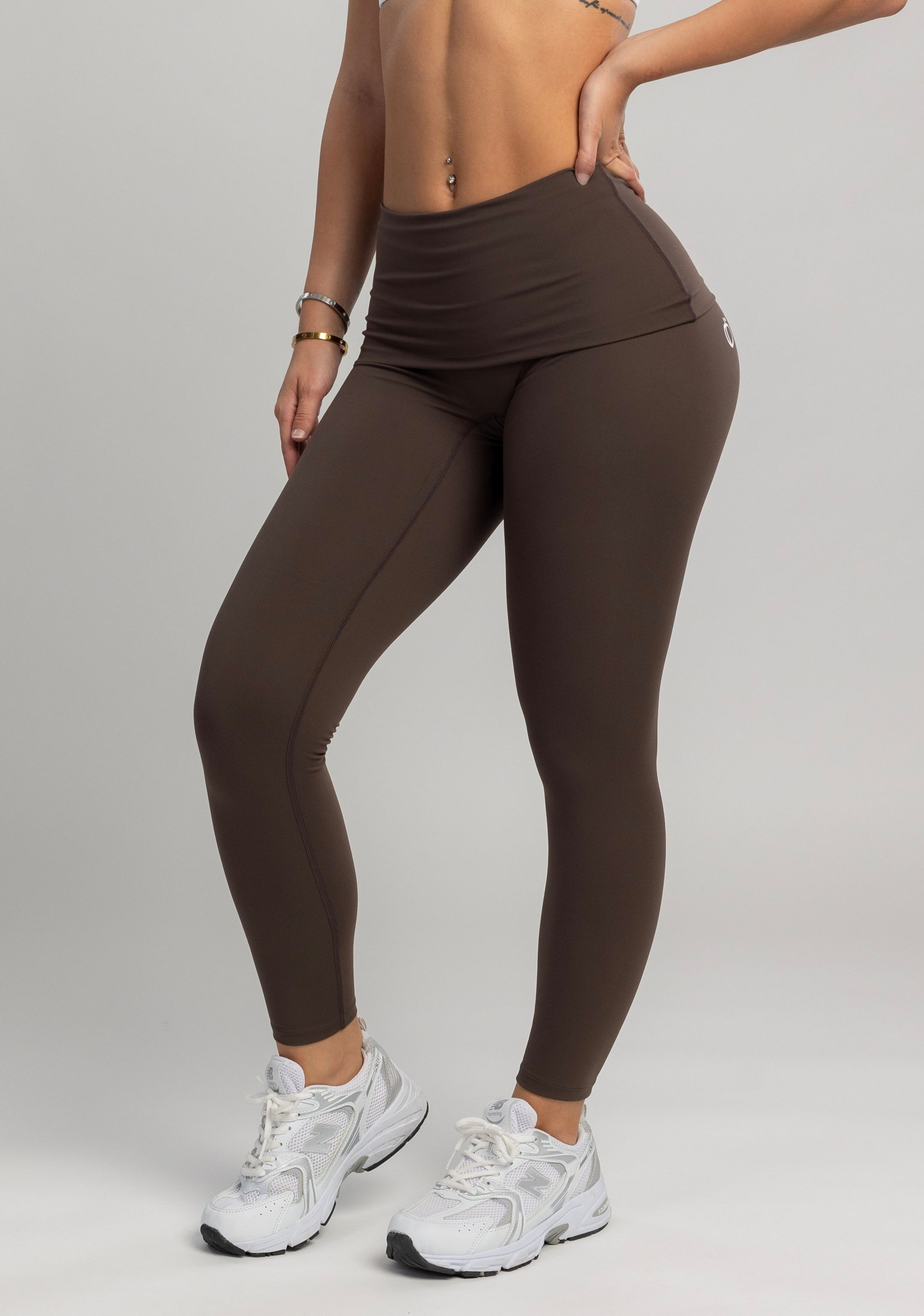 Dark brown leggings