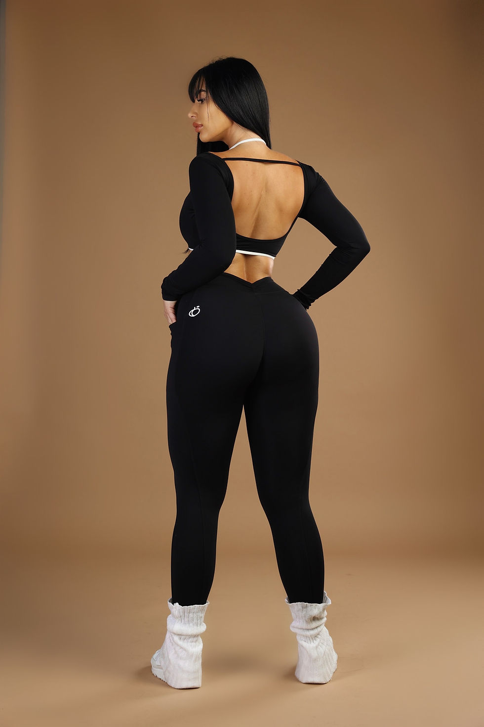 Thumbnail: Black-white leggings
