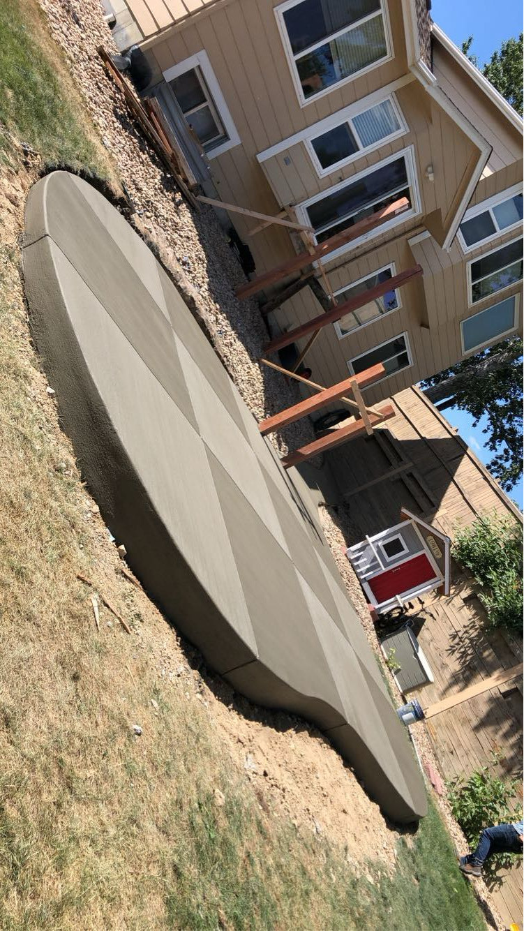 Back Patio Installed In Boulder, CO