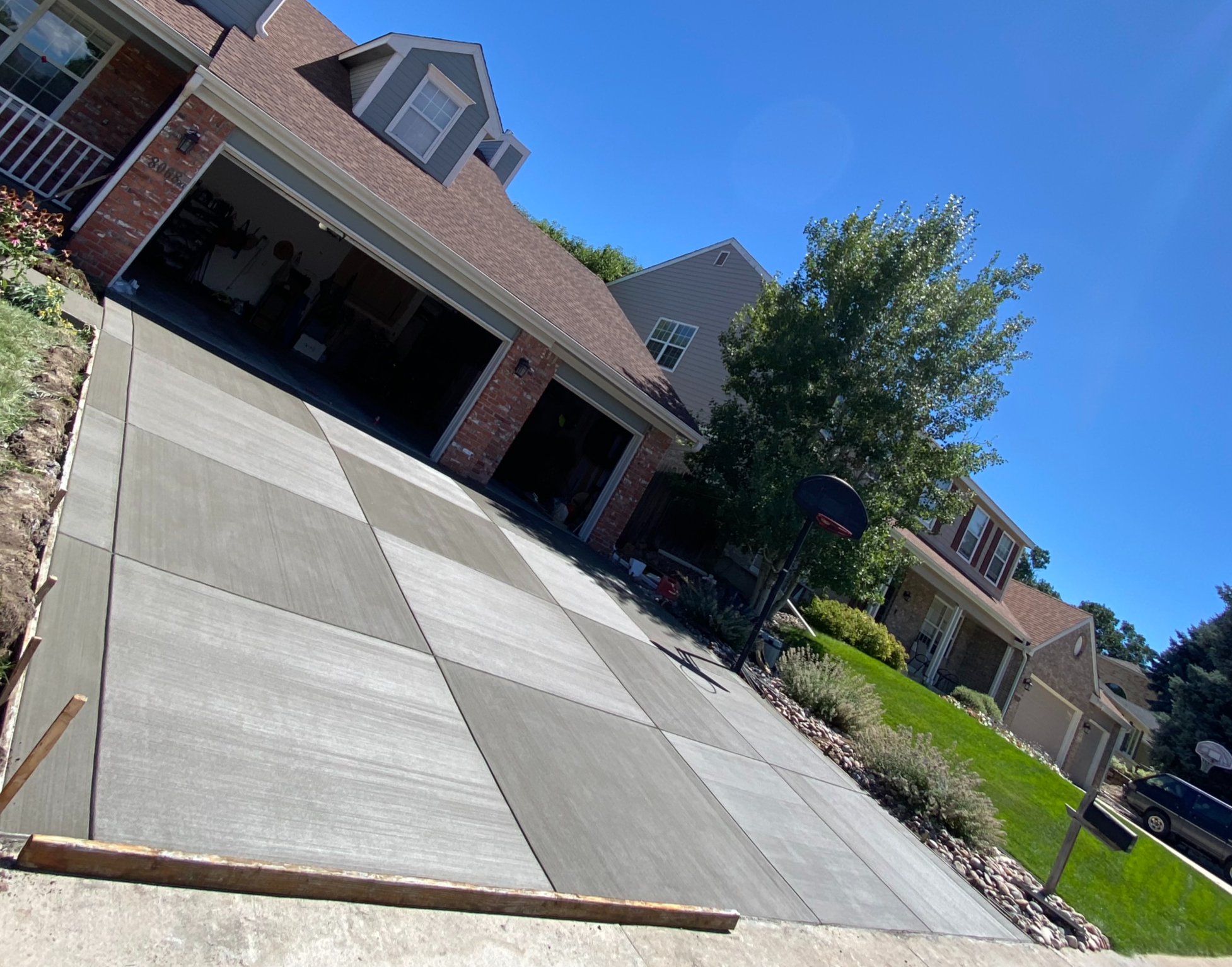 Concrete Driveway Installed in Ken Caryl, CO
