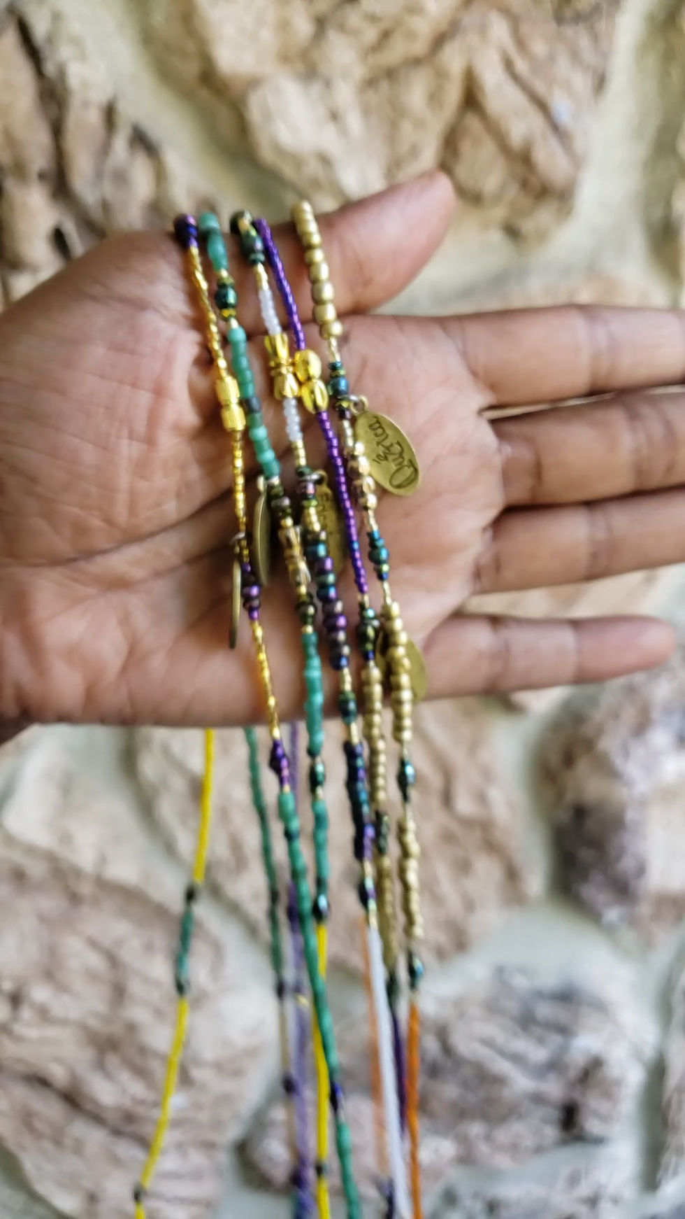 Thumbnail: Fruits Of Summer - Pineapple Waist beads
