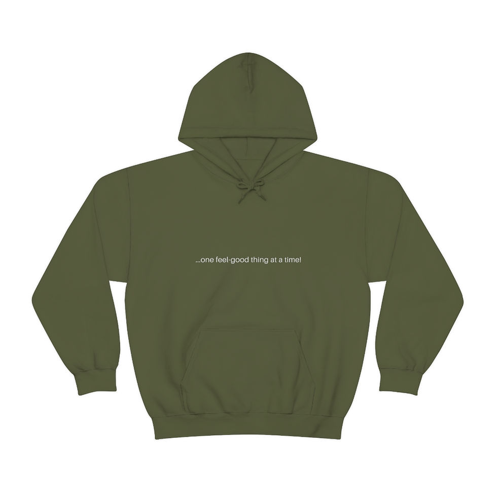 Thumbnail: One feel-good thing at a time! – Unisex Heavy Blend™ Hooded Sweatshirt