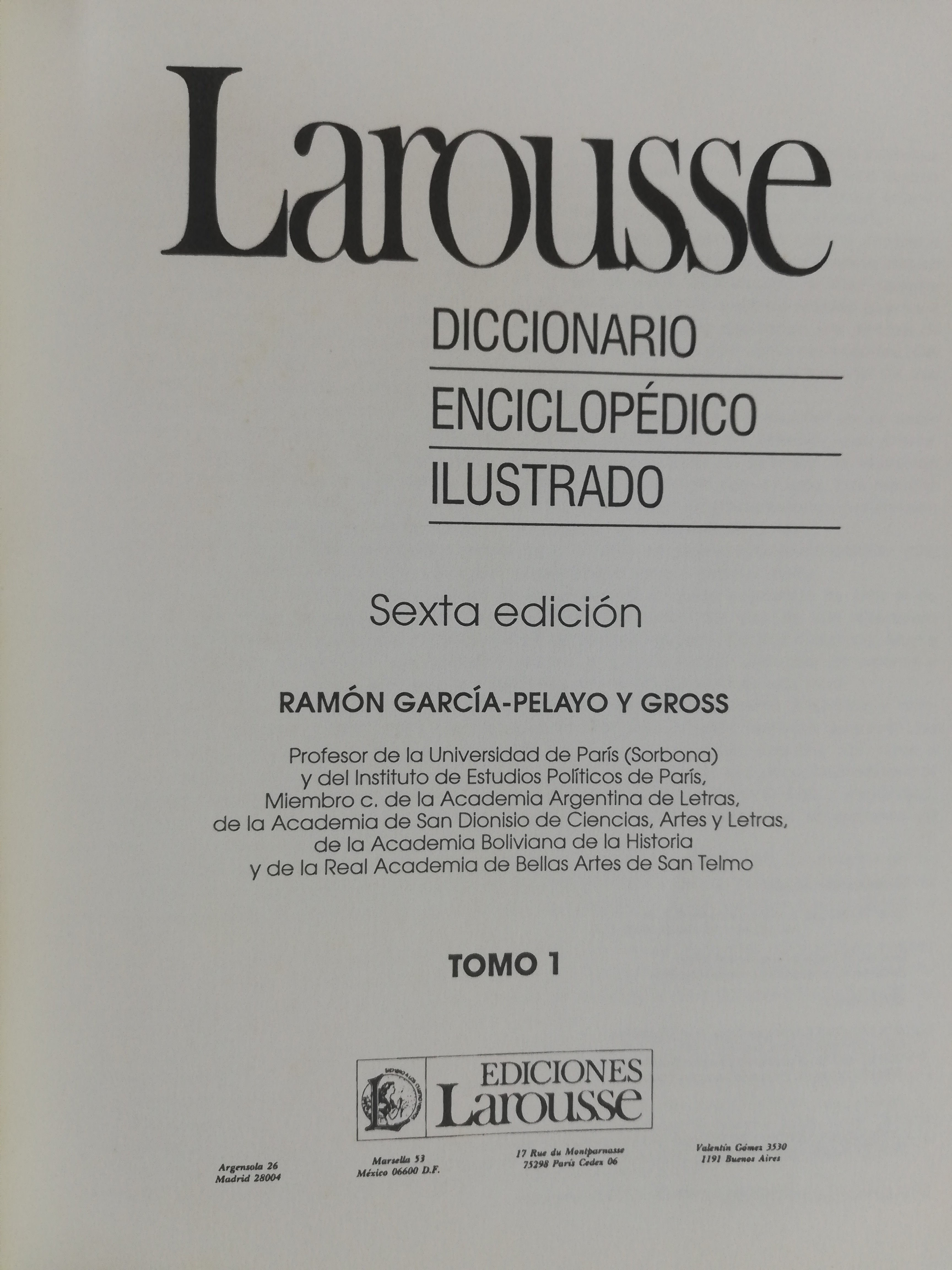 Larousse diccionario ilustrado tomo1