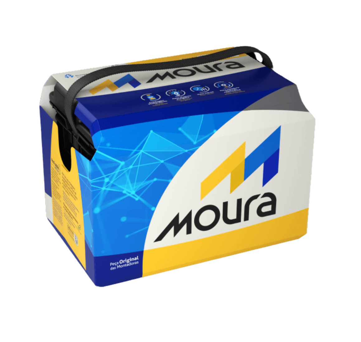 BATERIA MOURA 60 AMPERES | Entrega Instalação Gratis