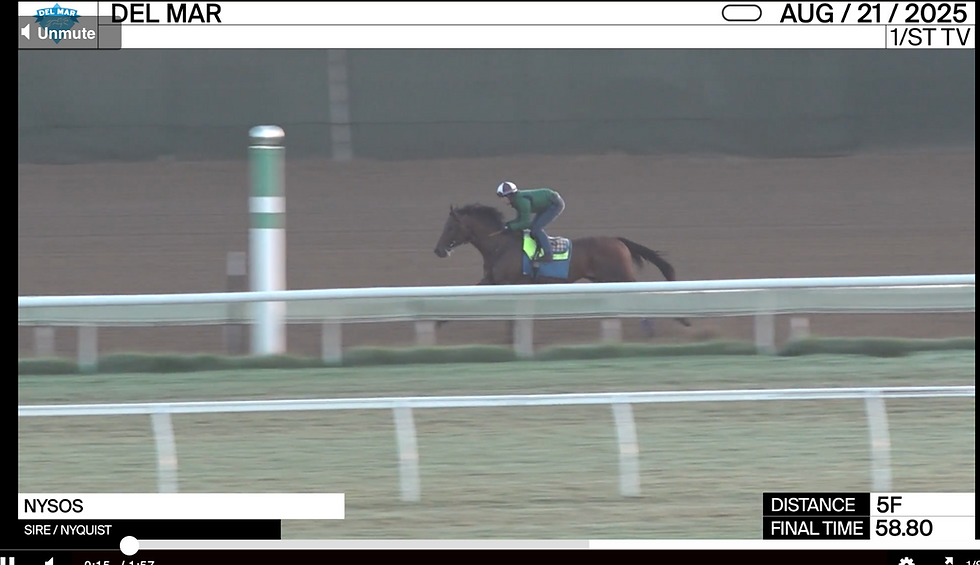 Nysos working on 8/21