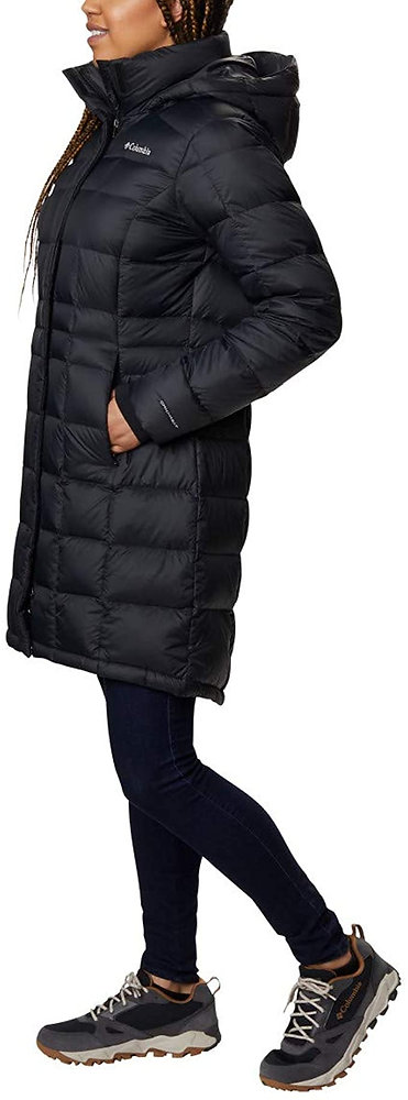 Columbia Hexbreaker Piumino Lungo Donna - Caldo Impermeabile Con Tecnologia Omni-Heat - Taglie Regolari