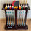 Thumbnail: Wooden Billiard Pool Cue Stick Rack-Hold 10 cues & Billiard Accessories-MAHOGANY