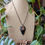 Thumbnail: Sunstone & Obsidian Arrowhead Necklace