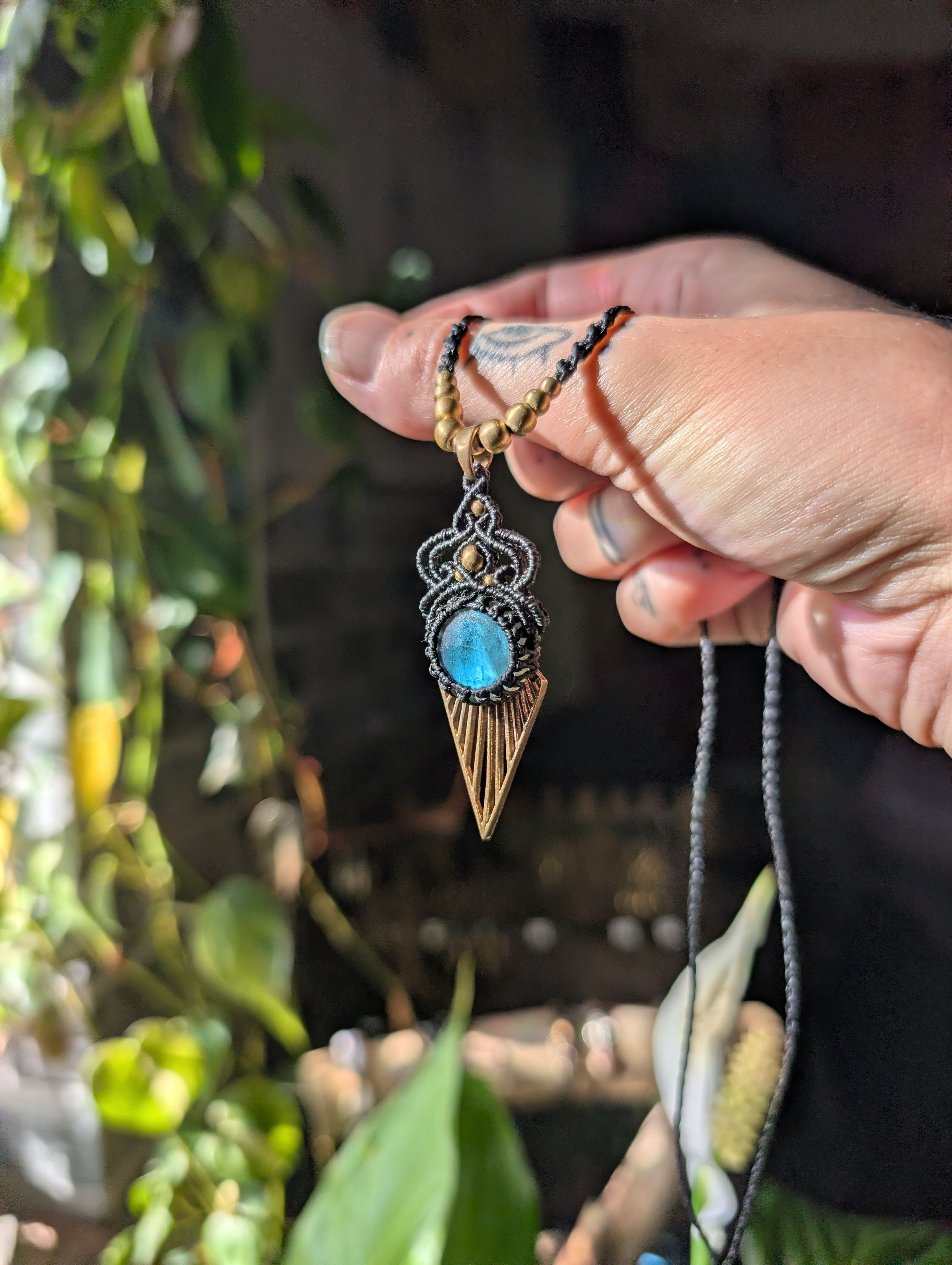 The Hidden Ember Necklace w/ (extra detailing)