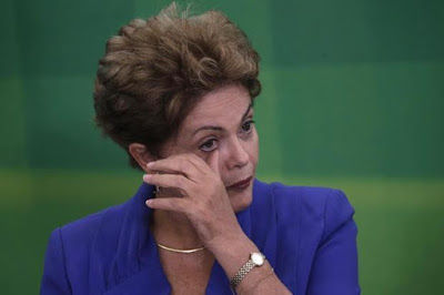 Brazilian president Dilma Rousseff suspended for 6months as senate votes to impeach her