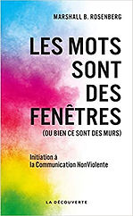 Livre cnv couverture Les mots sont des fenêtres Marshall Rosenberg