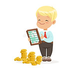 счаст-ивый-бизнесмен-ма-ьчика-lirrle-по-считывая-его-еньги-и-юстрацию-96454993.jpg