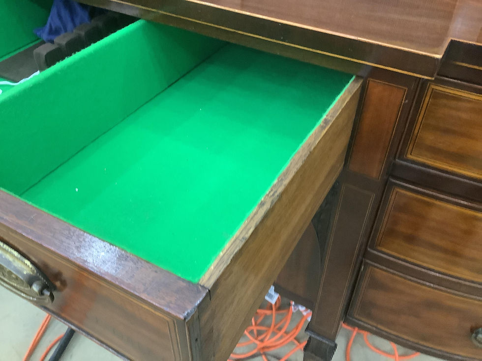 Thumbnail: George III Scottish Mahogany Sideboard Buffet Server