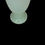 Thumbnail: Large French White Opaline Glass Vase