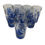 Thumbnail: Set of Vintage Tumblers With Sailboats in Boat-Shaped Caddy