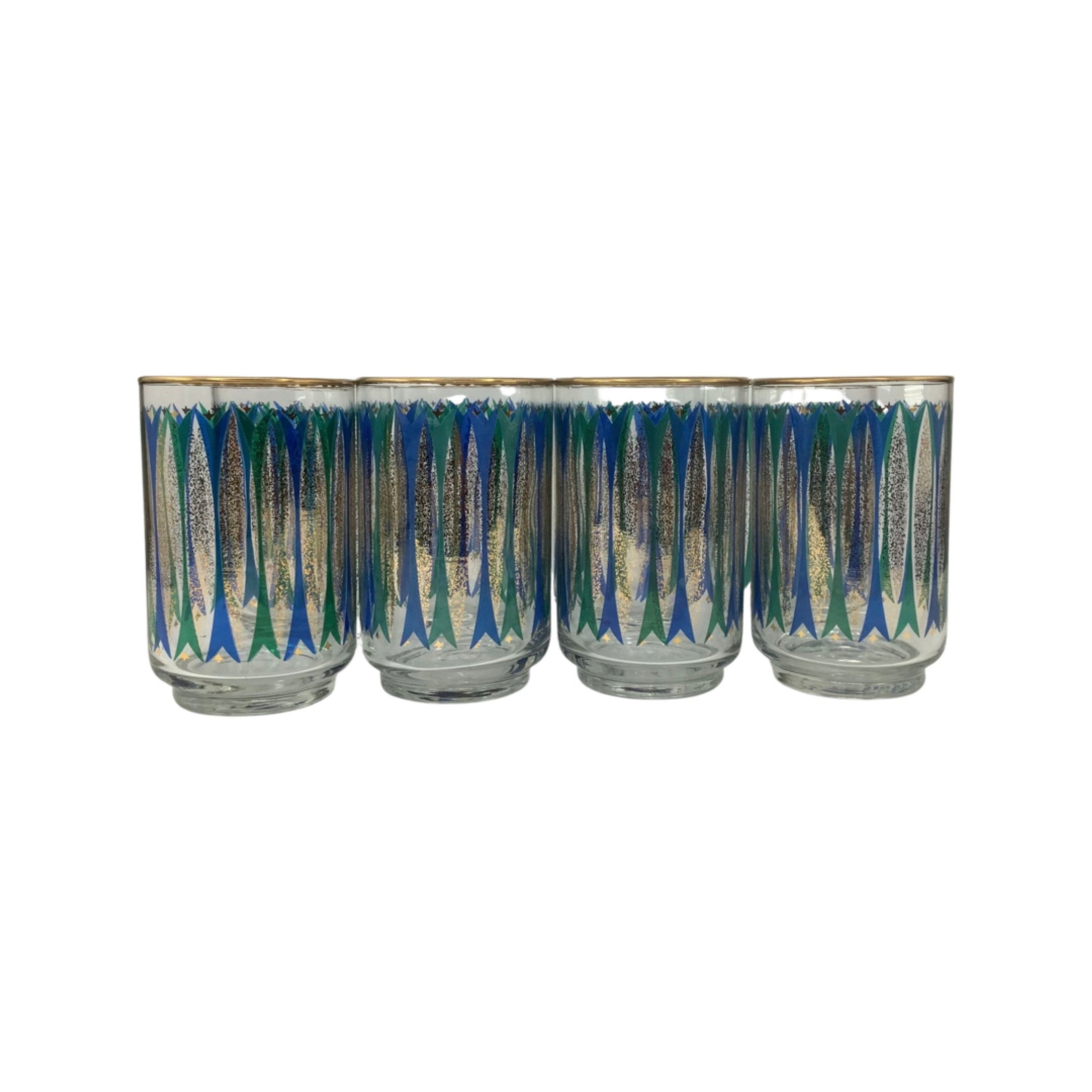 Set of 8 Libbey Mid-Century Modern Tumblers
