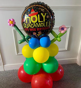 Mexican Birthday Balloons Northampton
