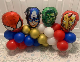 Super hero balloons Northampton