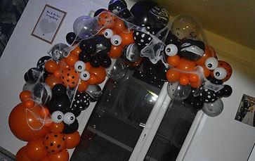 Halloween party balloons Northampton