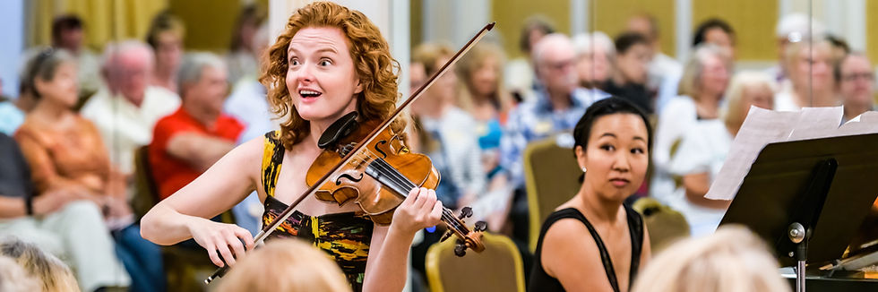 Julia Pautz violin and Tina Chong piano