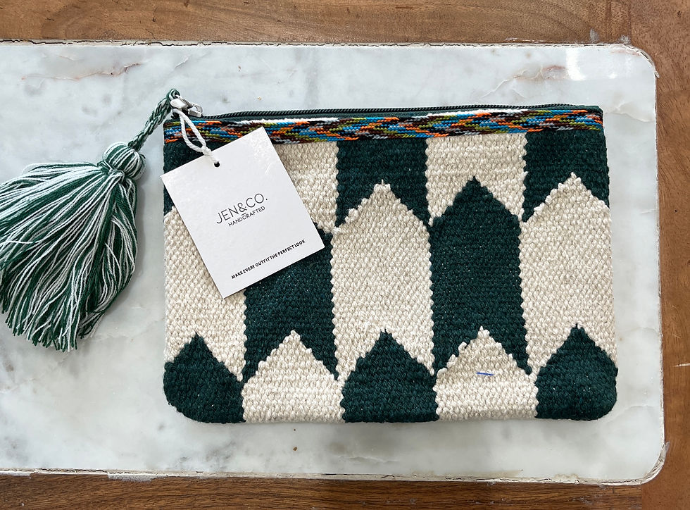 Thumbnail: FABRIC TASSLE BAG