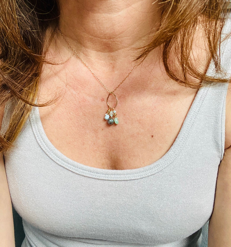Thumbnail: SHORE THING NECKLACE IN GOLD FILLED