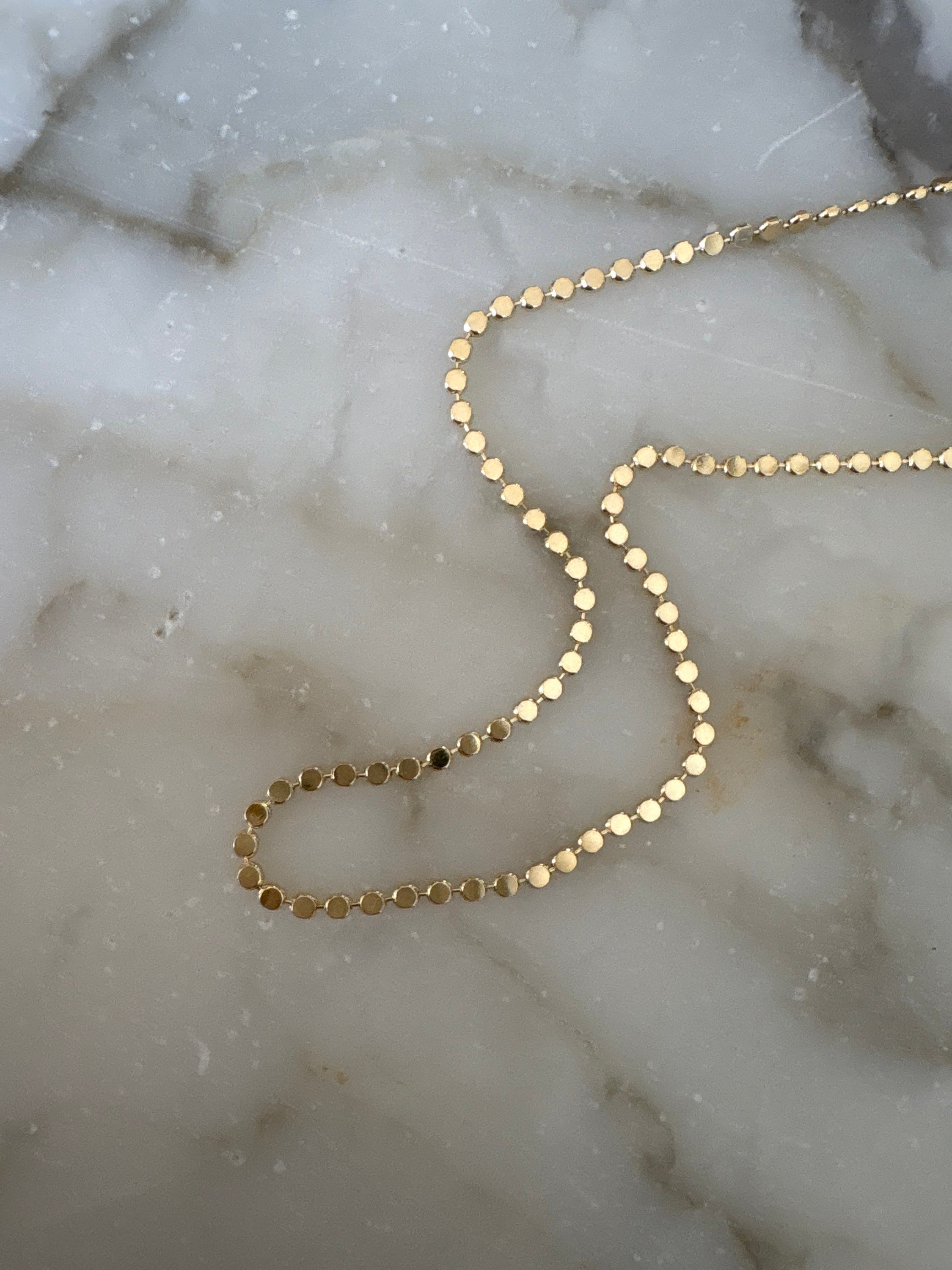 Ball Chain Brazilian Gold filled