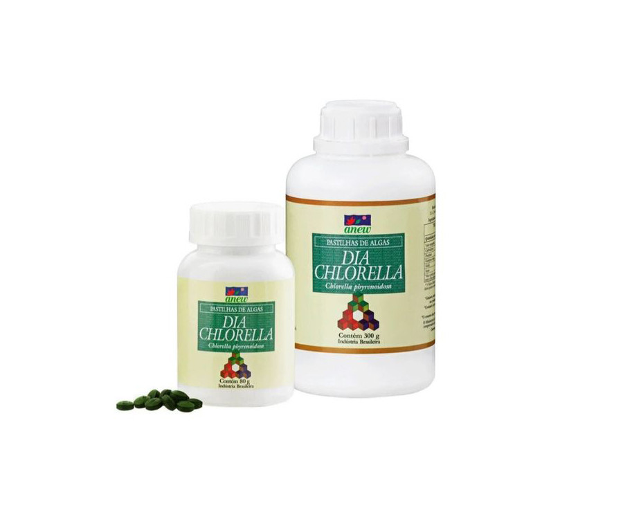 Dia Chlorella - suplemento alimentar da Anew