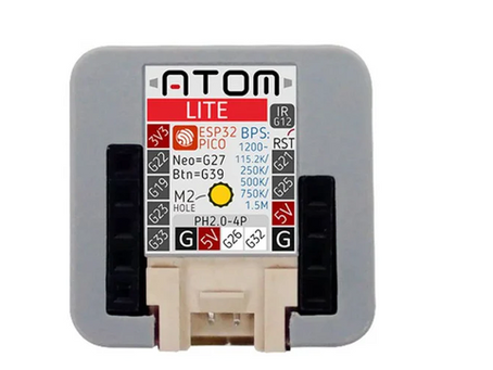 M5 Stack SeriesのAtom LiteでMicopythonの設定に挑戦しました。