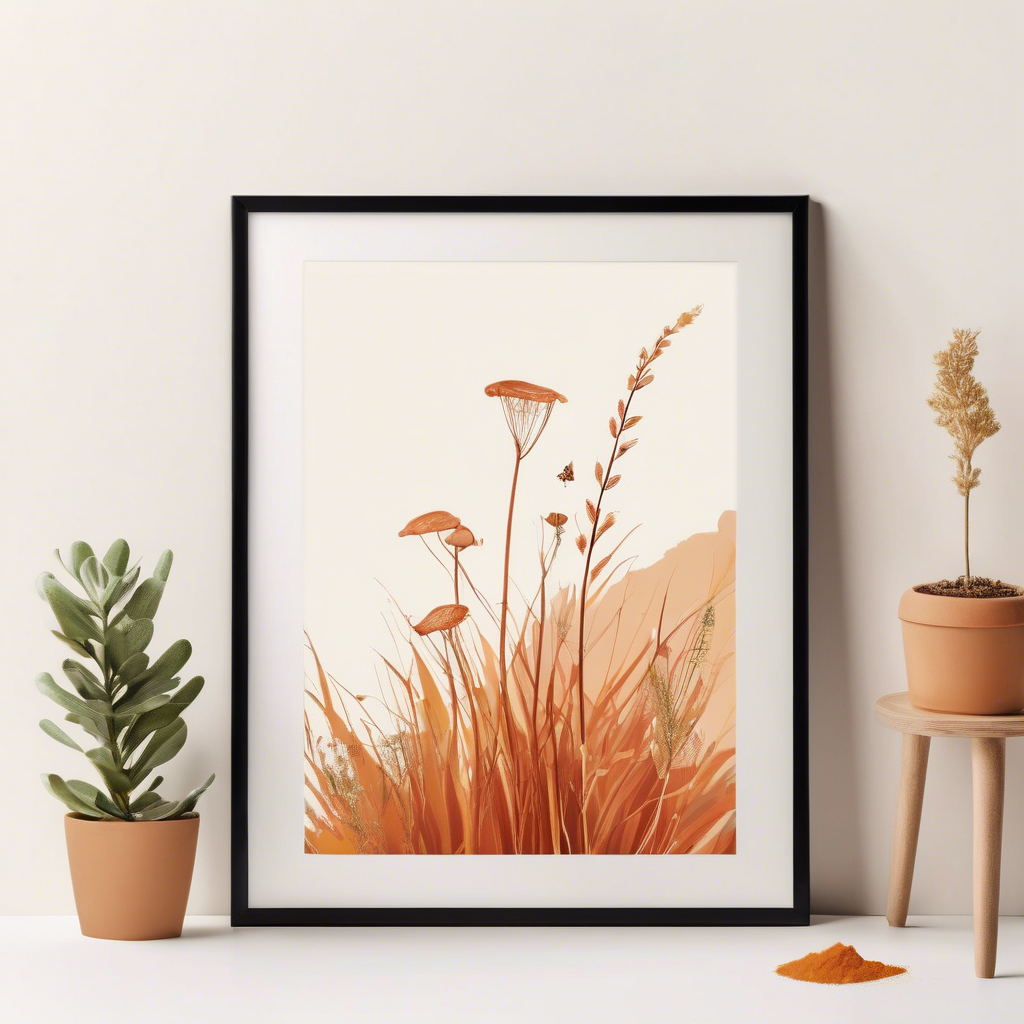 Whimsical Nature Print