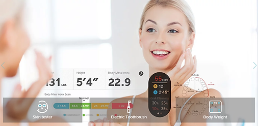 Oolaa Smart Mirror take care your beauty and healthcare