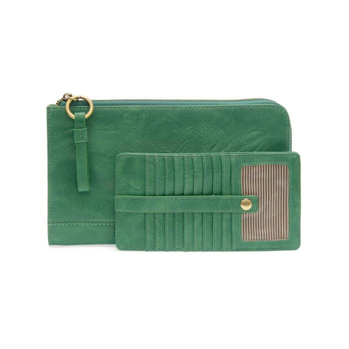 Sea Green Karina Convertible Wristlet & Wallet