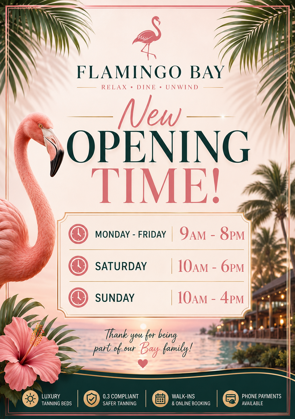 flamingo bay new hours.png