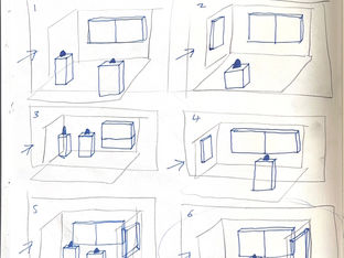 Exhibition Setup 1 - Ideas and Concept