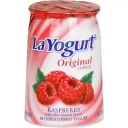 La Yogurt Blended Lowfat Yogurt, Raspberry