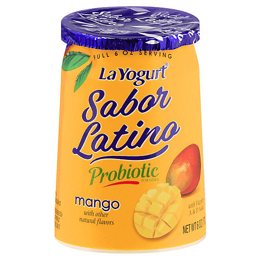 La Yogurt Yogurt, Lowfat, Mango, Blended 6 Oz