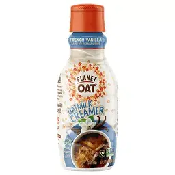 Planet Oat Oatmilk Creamer, Dairy Free, French Vanilla 32 fl oz