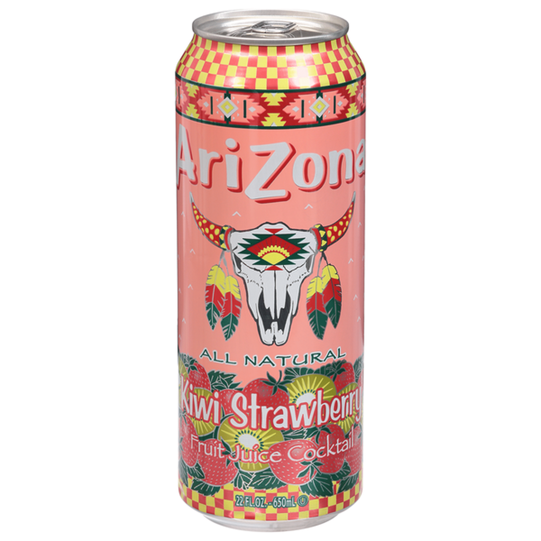 Ari Zona Fruit Juice Cocktail, Kiwi Strawberry 22 Fl Oz