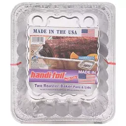 Handi Foil Pans & Lids, Roaster/Baker 2 Ea