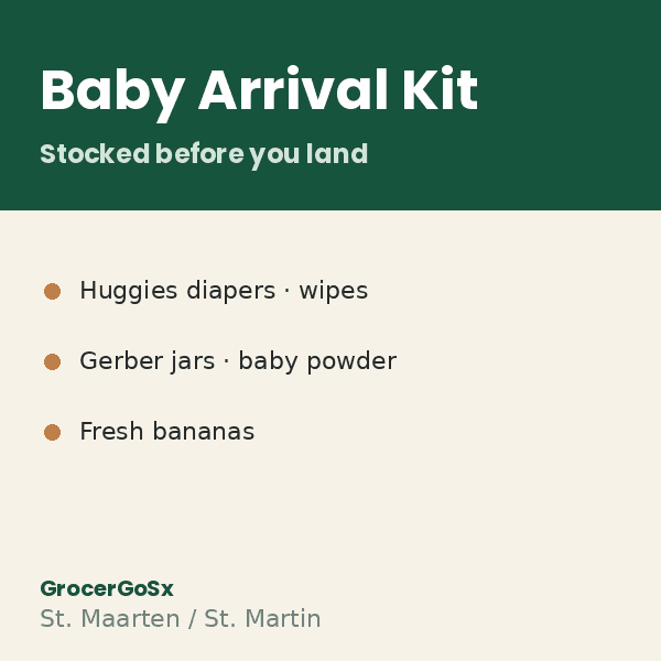 Baby Arrival Kit — GrocerGoSx