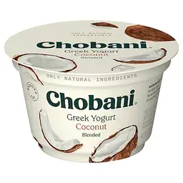 Chobani Yogurt, Greek, Reduced Fat, Coconut, Blended 5.3 oz