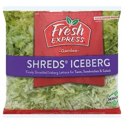 Fresh Express Salad, Shreds Iceberg 8 Oz