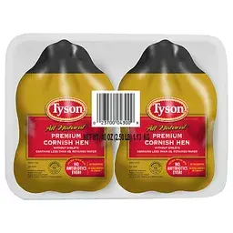 Tyson Cornish Hen, Premium 2 ea