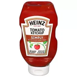 Heinz Tomato Ketchup, Simply 19 oz