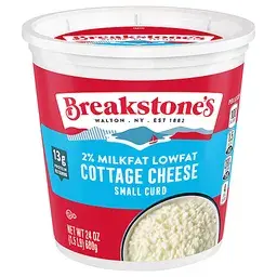 Breakstone's Cottage Cheese, 2% Milkfat Lowfat, Small Curd 24 oz