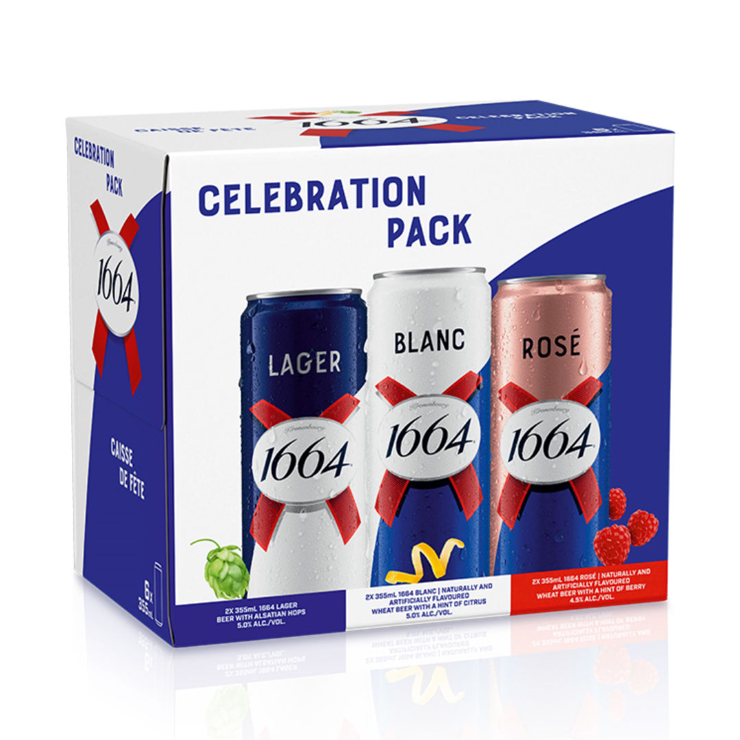 Kronenbourg 1664 Beer Cans