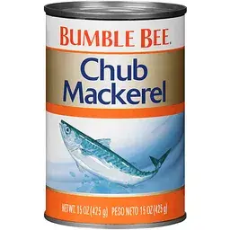 Bumble Bee Chub Mackerel 15 Oz