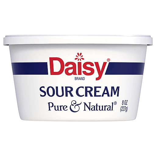 Daisy Sour Cream, Pure & Natural 8 oz