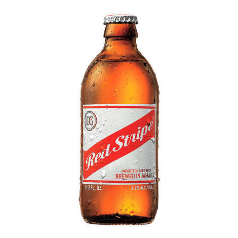 RED STRIPE BEER BOTTLE